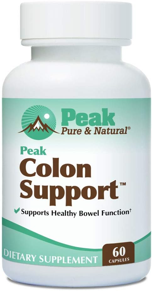 Peak Colon Support, Colon Cleanse & Detox Supplement, 30 Servings
