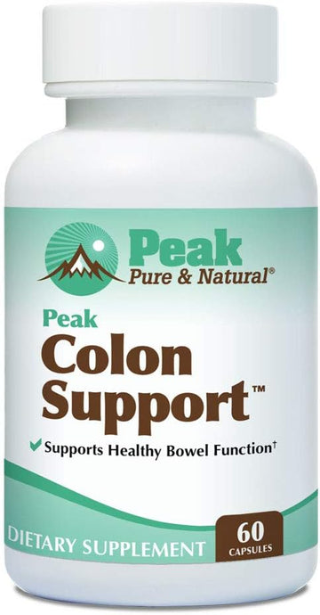 Peak Colon Support, Colon Cleanse & Detox Supplement, 30 Servings