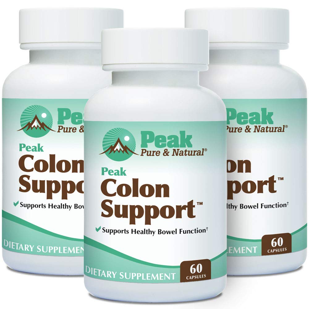 Peak Colon Support, Colon Cleanse & Detox Supplement, 30 Servings