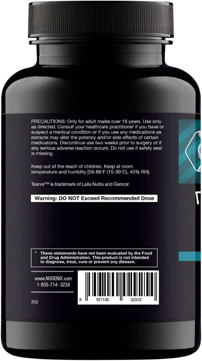 Nugenix Total-T Ultimate, Advanced Testosterone Booster for Men, 120ct
