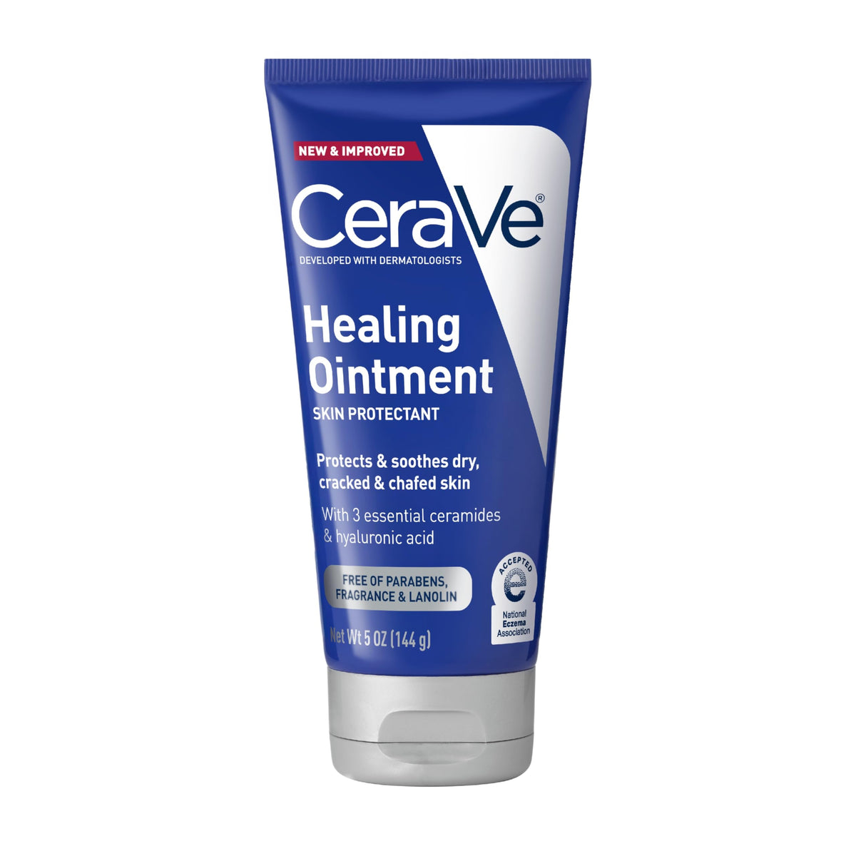 CeraVe Healing Ointment, Hyaluronic Acid Skin Protectant for Dry Skin, 12oz
