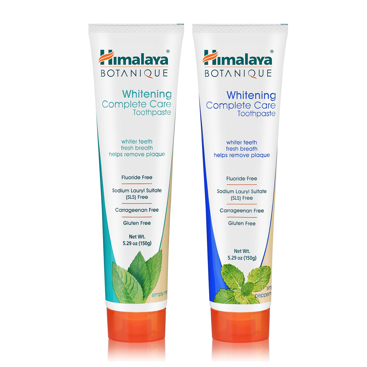 Himalaya Botanique Whitening Complete Care Toothpaste, Mint, 5.29 oz,1 Pack