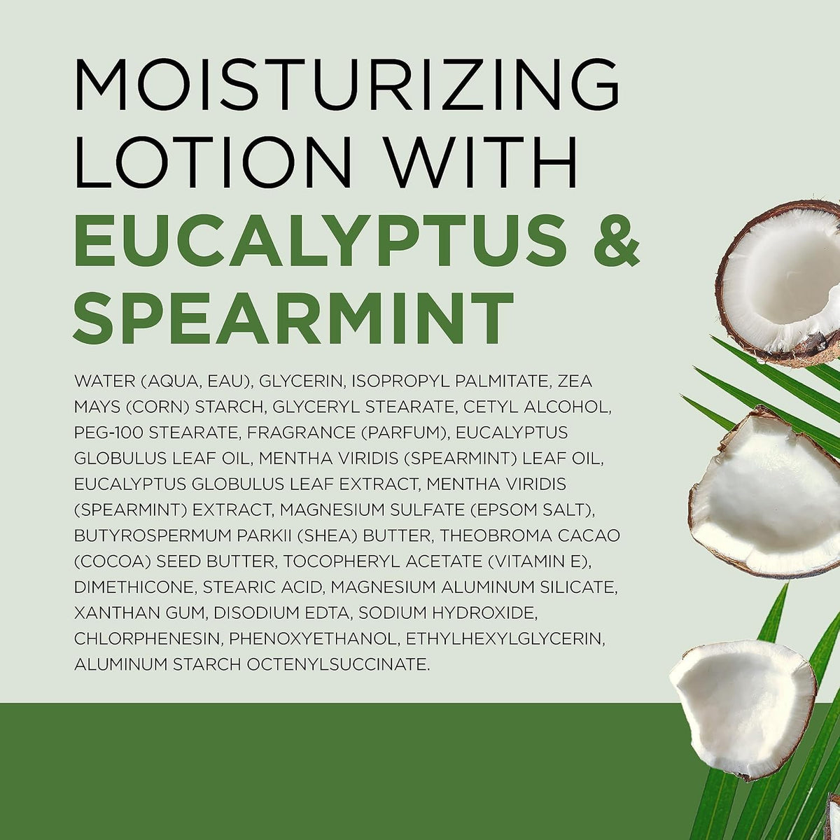 Dr Teal's 24 Hour Moisture+ Body Lotion, Eucalyptus & Spearmint & Essential Oils, 18 fl oz (Pack of 3)