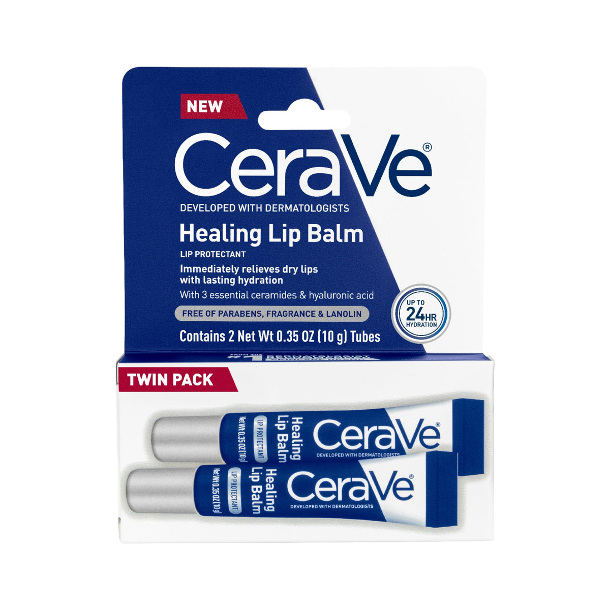 CeraVe Healing Ointment, Hyaluronic Acid Skin Protectant for Dry Skin, 12oz