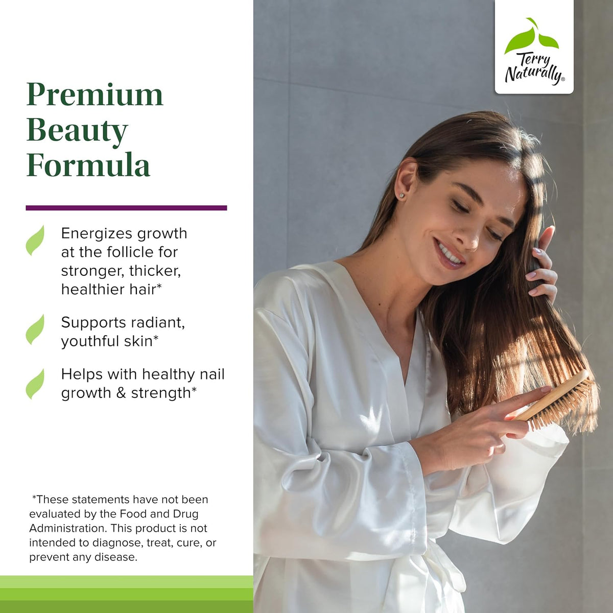 Terry Naturally Hair, Skin and Nail Essentials - Beauty Support - 60 Count