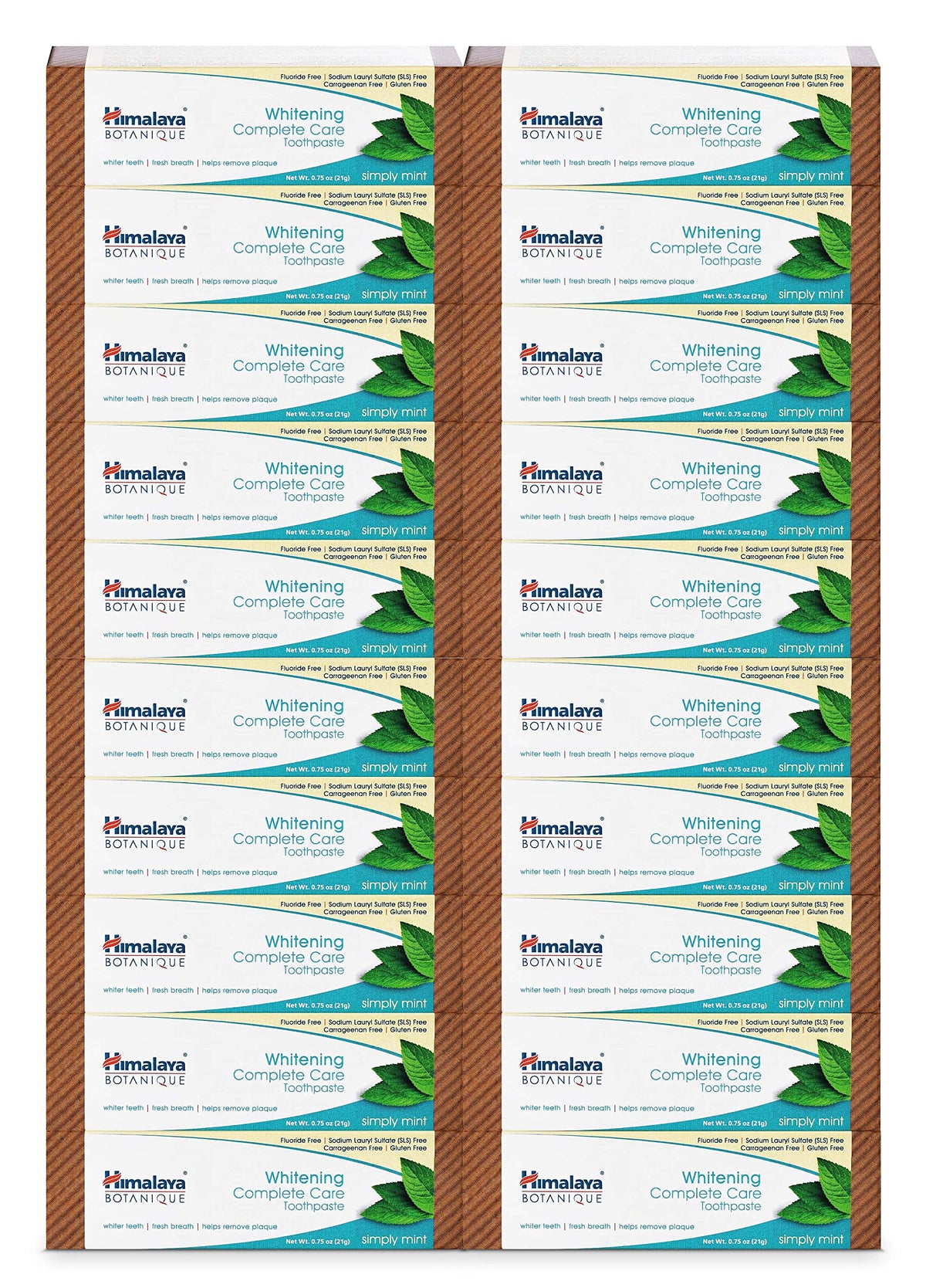 Himalaya Botanique Whitening Complete Care Toothpaste, Mint, 5.29 oz,1 Pack