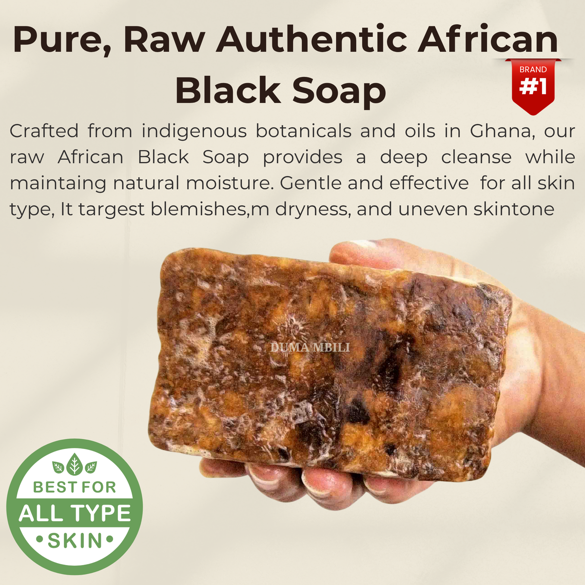 Authentic African Black 